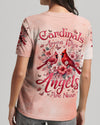 When Cardinals Appear Angels Are Near Women's All Over Print Shirt - Tyqy2512242