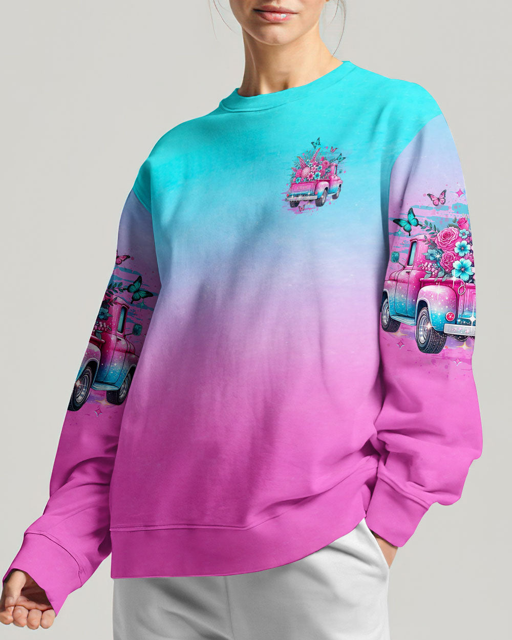 Jesus Take The Wheel Women's All Over Print Shirt - Yhlt0201252