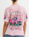 Jesus Take The Wheel Women's All Over Print Shirt - Yhlt0705244