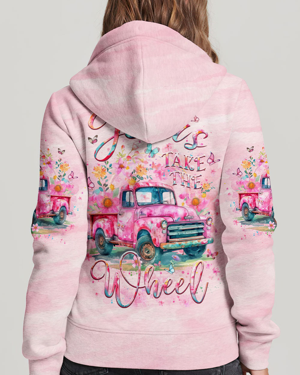 Jesus Take The Wheel Women's All Over Print Shirt - Yhlt0705244