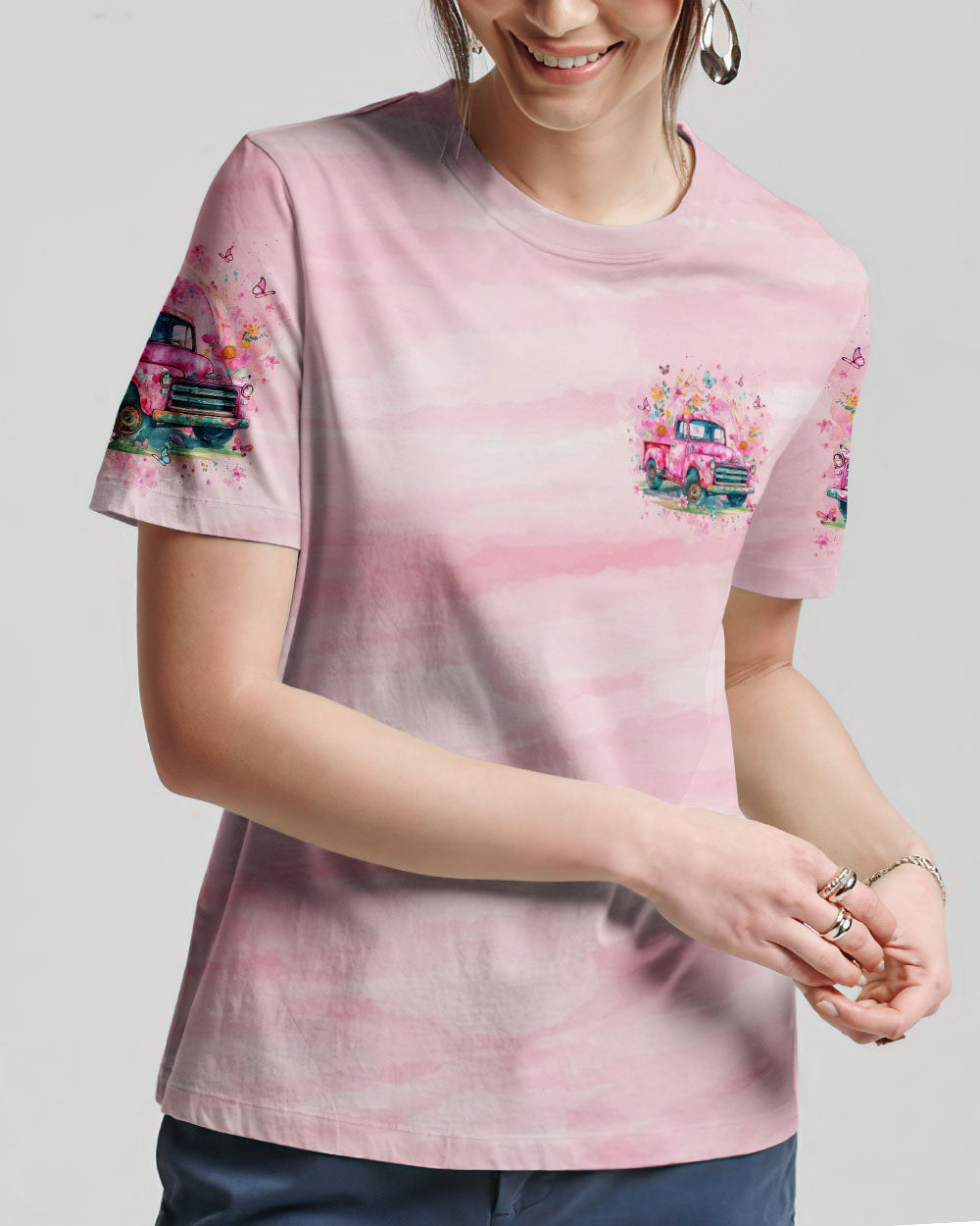 Jesus Take The Wheel Women's All Over Print Shirt - Yhlt0705244