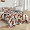 Uni All Season Quilt 3-Piece Set Cute Cow