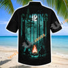 Unijames Camping Night Forest Bonfire Hawaiian Shirt