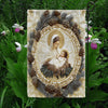 Uni Garden Flag 12" x 18" - Mother’s Embrace Mary & Jesus