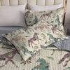 Uni All Season Quilt 3-Piece Set Floral Horses