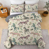 Uni All Season Quilt 3-Piece Set Floral Horse