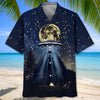 Unijames Camping Alien At Campsite Hawaiian Shirt