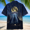 Unijames Camping Alien At Campsite Hawaiian Shirt