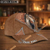 Unijames Personalized Western Horse Leather Style Cap