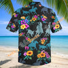 UniJames Western Cowboy Rodeo Tropical Floral Hawaiian Shirt