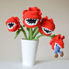 Unijames Piranha Plant & Mario Handmade Crochet