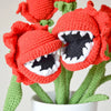Unijames Piranha Plant & Mario Handmade Crochet