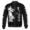 Unijames Personalized Faith Over Fear Bomber Jacket