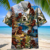 Unijames Dachshund Dog Funny Camping Hawaiian Shirt