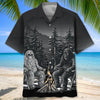 Unijames Dark Night Forest Camping Hawaiian Shirt
