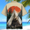 Unijames Wild Bear Campfire Hawaiian Shirt