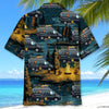 Unijames Vintage Conversion Van Camping Hawaiian Shirt