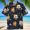 Unijames Angry Marshmallow On Fire Hawaiian Shirt