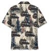 Unijames America Conversion Van Camping Hawaiian Shirt