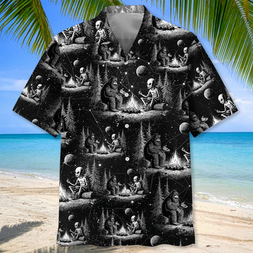 Unijames Campfire Conspiracies Hawaiian Shirt