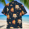 Unijames Angry Marshmallow On Fire Hawaiian Shirt