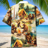 Unijames Wildlife Animal Camping Hawaiian Shirt