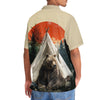 Unijames Wild Bear Campfire Hawaiian Shirt