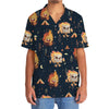 Unijames Angry Marshmallow On Fire Hawaiian Shirt
