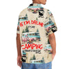 Unijames Retro Camper And Campfire Drinking Hawaiian Shirt