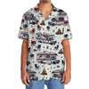 Unijames America Class B Motorhome Hawaiian Shirt
