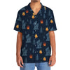 Unijames Campfire Silhouette Bigfoot Hawaiian Shirt