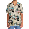 Unijames Retro Camper And Campfire Drinking Hawaiian Shirt