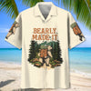 Unijames Camping Bearly Made It Hiking Hawaiian Shirt