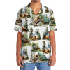 Unijames Camping Bear Chill Forest Hawaiian Shirt