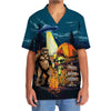 Unijames Camping Alien Bigfoot Area 51 Hawaiian Shirt