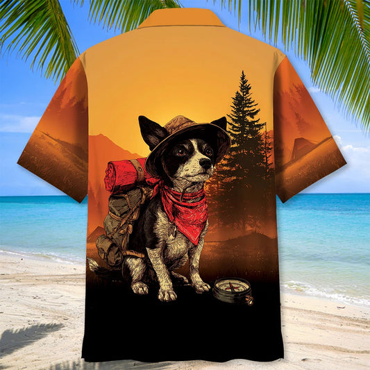 Unijames Camping Buddy Mountain Hawaiian Shirt