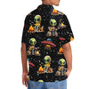 Unijames Cosmic Alien UFO Camping Hawaiian Shirt