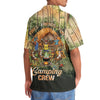 Unijames Friends, Fires, Fun Camping Crew Deer Hawaiian Shirt