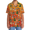 Unijames Funny Camping Cartoon Hawaiian Shirt