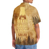 Unijames Sloth Camping Drinking Team Hawaiian Shirt