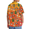 Unijames Funny Camping Cartoon Hawaiian Shirt