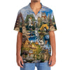 Unijames Funny Cat Campsite Hawaiian Shirt