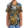 Unijames Funny Dog Camping Hawaiian Shirt