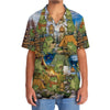 Unijames Funny Frog Camping Hawaiian Shirt