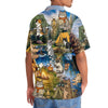 Unijames Funny Cat Campsite Hawaiian Shirt