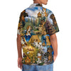 Unijames Funny Dog Camping Hawaiian Shirt