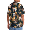 Unijames Chocolate And Cracker Chasing Marshmallow Camping Hawaiian Shirt
