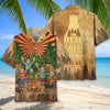 Unijames Sloth Camping Drinking Team Hawaiian Shirt