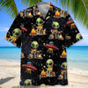 Unijames Cosmic Alien UFO Camping Hawaiian Shirt