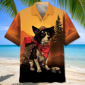 Unijames Camping Buddy Mountain Hawaiian Shirt